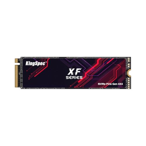 Image of KingSpec 2TB M.2 SSD 2280 NVMe PCIe 4.0 x4, Read /Write Speed up to 4000 /3500MB /s, Internal M2 PCIe SSD Compatible with Gaming Console /Desktop /Gaming Laptop