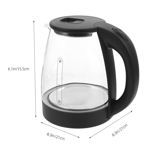 Hervidor eléctrico MAGICLULU capacidad grande 1.8L negro miniatura 2