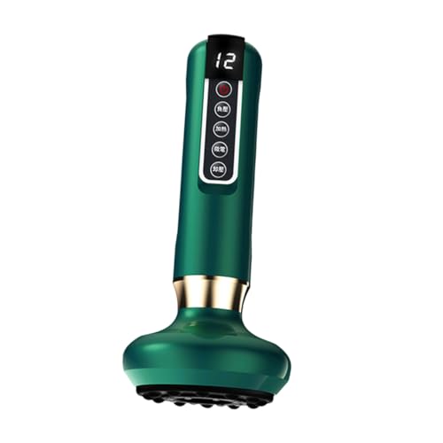 FONDOTIN Masajeador Eléctrico de Raspado con Recargable de Succión Instrumento Inalámbrico para Guasha Casa Cuidado Profesional y Masaje Terapéutico