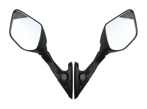 Espejos laterales de motocicleta CBR500R para rutas y curvas negro