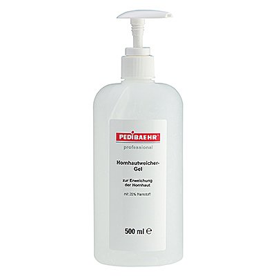 Hornhautweicher-Gel mit 20% Harnstoff, Pedibaehr zur Erweichung der Hornhaut, 500ml