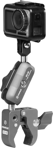 Pince de serrage FANAUE CC-04 stop vibrations caméra pour guidon de moto et VTT