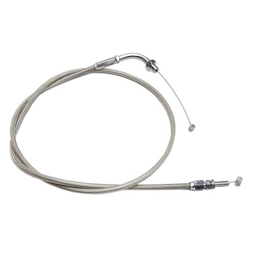 Steel Throttle Pull Cable Compatible With/Replacement For Yamaha XVS1300CE Stryker 1300 1300cc 2014