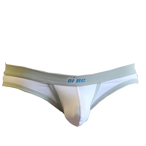 Evankin Men's Sexy Underwear Low Rise Brief Underpants U Convex Pouch Space Module Funny Lingerie