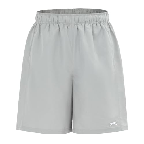 Slazenger Mens Woven Shorts Light Grey M