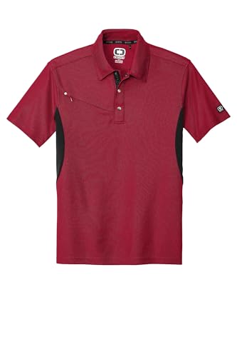 OGIO Unisex Accelerator Polo | Moisture Wicking Polo Shirt for Men & Women, Collared Summer Work Shirt