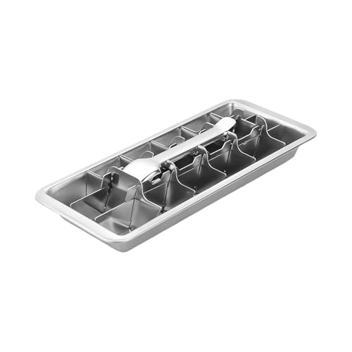 製氷皿 ステンレス 製氷器 アイスキューブトレイ 18穴 小分け 急速冷凍 氷取り出しやすい 耐久性 氷トレー 冷凍保存 製氷ケース モールド キャンプ ウィスキー コーヒー ジュース 紅茶 カクテル 自宅 屋外 パーティー用品