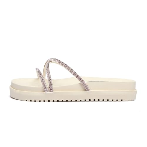 Sandália Feminina Birken Papete Com Brilho Moda Flat (br_footwear_size_system, adult, numeric, numer