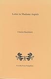 Letter to Madame Aupick