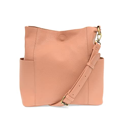 Image of Joy Susan Side-Pocket Bucket Bag: Kayleigh Crossbody