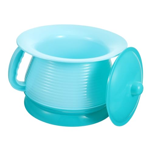 SUPVOX Compact Portable Urinal Boys and Girls Urinal Lid Male Urinal for Boys Travel Potty Sturdy Plastic Chamber Pot Easy to Clean for Home Travel Emergencies