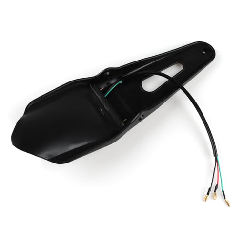 Image of Rear Mudguard LED Brake Tail Light Turn Signals Running Lamps License Plate Light With 3 Wires for Custom Off-road Cross Dirt Bike Enduro Yamaha Suzuki Kawasaki Honda CRF