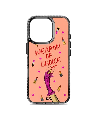 Image of DailyObjects Weapon of Choice Stride 2.0 Magnetic Case Cover Compatible with iPhone 16 Pro Max | Wireless Charging Slim Back Cover | 2 Layer Edge Protection & Shockproof