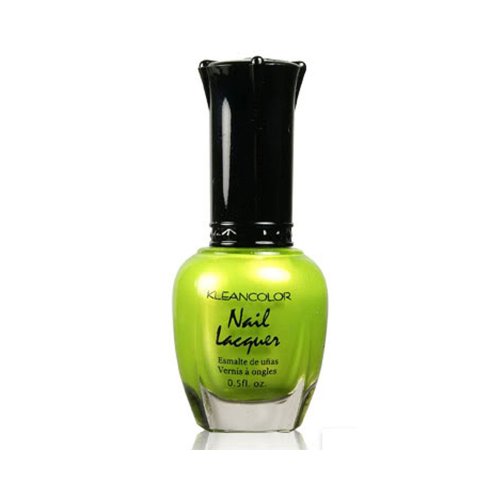 1 Kleancolor Nail Polish Lacquer #12 Melon Green Manicure + Free Earring Gift