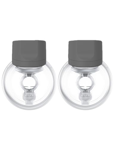 Image of Momcozy Breast Pump Electric Pump Portable, Smart Display, 2 Count, Charcoal Gray