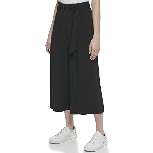 Calvin Klein CALJS Womens Sportswear Wide Leg,Black,M2
