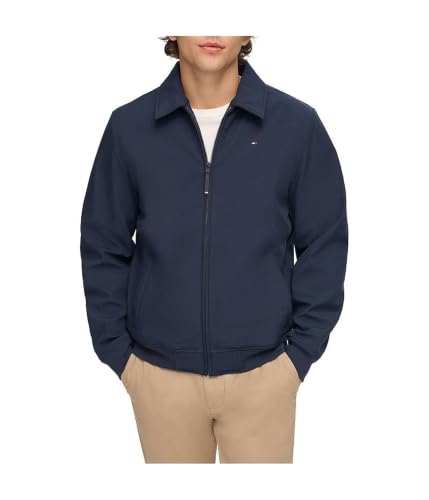 Image of Tommy Hilfiger Mens Classic Soft-shell Bomber Jacket