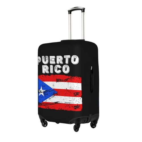 Travel Luggage Cover Puerto Rico Flag Fashion Washable Baggage Suitcase Protector Fit For Luggage Small2