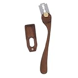 VALICLUD Brotmesser mit Holzgriff Professionelles Bread Scoring Tool zum Einschneiden von Sauerteig und Teig Langlebiges Dough Lame für Hobbybäcker und Bäckereien Vielseitiges Backzubehör