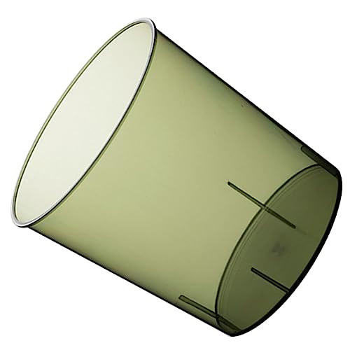 Cubo de basura 35L transparente para evitar malos olores en el baño