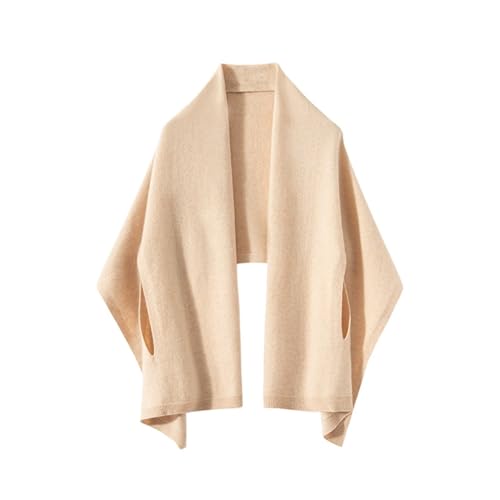 Châle en cachemire femme cache-col tricoté vêtement extérieur tendance