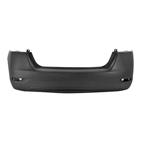 BUMPERS THAT DELIVER - Primered, Rear Bumper Cover Replacement for 2013 2014 2015 Nissan Sentra 13 14 15, NI1100292