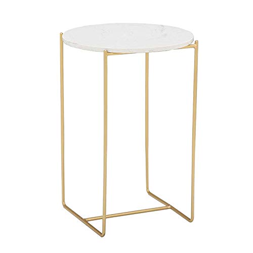 Home&Selected Furniture/Round Sofa Side Table Marble Coffee Table Corn