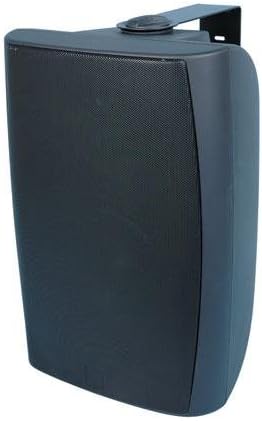 multicomp PRO Indoor/Outdoor 70V/8ohm Speaker Pair, Black (6.5")