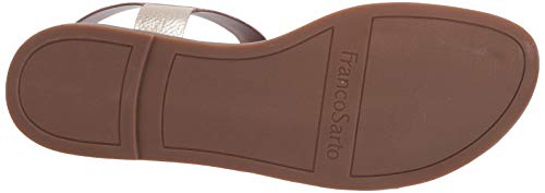 Image of Franco Sarto Womens Glenni Ankle Strap Flat Sandals
