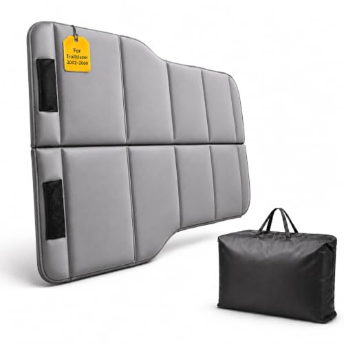 Image of Car Mattress for Trailblazer 2002-2009, Upgraded Non-Inflatable Thickened Foam SUV Car Camping Mattress, Foldable Trunk Sleeping Pad Car Bed Mattress for Road Trips Camping Travel