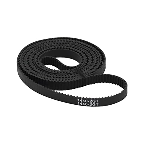Cqinju-Synchronous Timing Belt 3D Printer GT2 6mm Closed Loop Rubber 2GT Timing Belt Length 1240 1250 1310 1324 1340 1350 1360 1440 1474 1500mm, 1pcs, for 3D Printer Cover