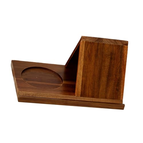 Support de lecture multifonctionnel en bois pour un rituel café et lecture matinal