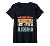 Photo Gallery donna profession quote retro respiratory therapist maglietta con collo a v Photo Gallery donna profession quote retro respiratory therapist maglietta con collo a v