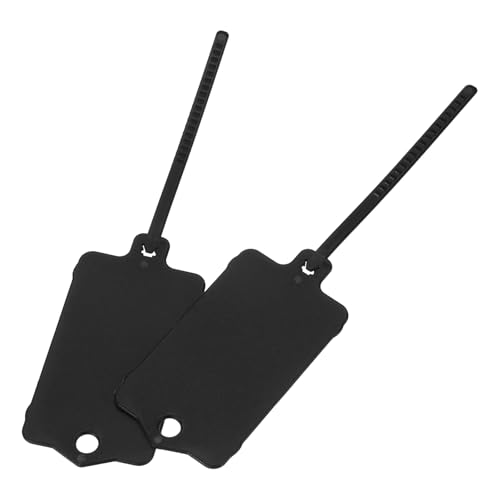Etiquetas de plástico para identificar llaves y clasificar cables sin esfuerzo, 50 piezas