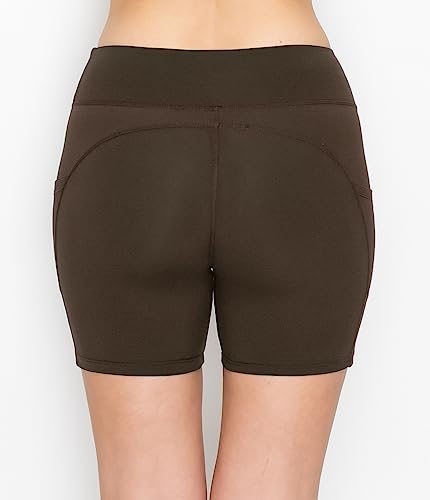 Image of ALWAYS Women's Super Soft Biker Shorts - 3 inch / 5 inch / 8 inch High Waisted Yoga Running Dance Spandex Shorts