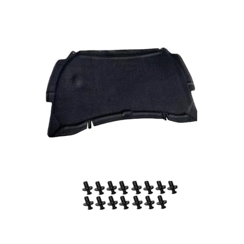 Doublure de capot d'isolation pour Nissan Altima L34 au fini soigné et coton premium
