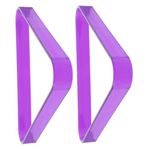 Mipcase Billiards Triangle Ball Rack 2pcs Snooker Tripod Rack Pool Table Accessory Tripod