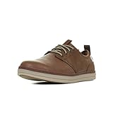 Skechers Heston-Rogic, Zapatos de Cordones Oxford Hombre, Multicolor (Tan Gray Leather), 41 EU