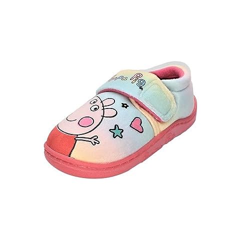 Peppa Pig Girls Ombre Slippers with Stars Cover