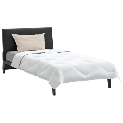 Parure de lit moderne blanche en microfibre haute densité de qualité