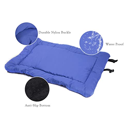 Tapete para cachorro ao ar livre, antiderrapante multifuncional macio portátil para carro cama para