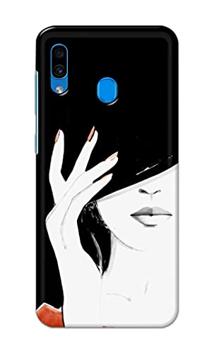 Image of PRINTFIDAA Photo of Beautiful Girl Hard Back Cover for Samsung Galaxy A20 / Samsung A30 / Samsung M10S Back Cover -(P6) KAT1005