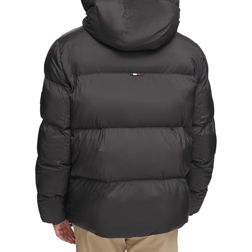Tommy Hilfiger Men's Ghost Logo Print Puffer Jacket4