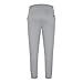 Mens Thick Fleece Sweatpant Casual Warm High Waisted Tapered Joggers Fashion Outdoor Hiking Workout Stretch Pant Gray