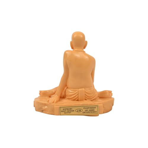 Image of KariGhar Swami Samarth Idol Perfect for Car Dashboard and House Warming 2.5 inch