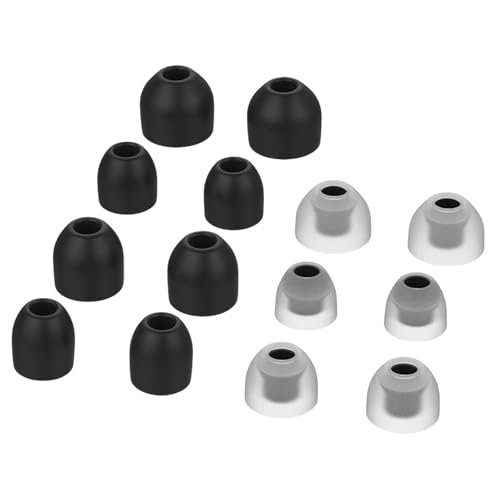 Replacement Ear Tips for Sony WF-1000XM3/WF-1000XM4/WF-1000XM5 Black 7 Pairs, Comfortable and Secure Fit