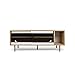 Temahome Dann 165 w/Steel Legs Sideboard, Oak Frame