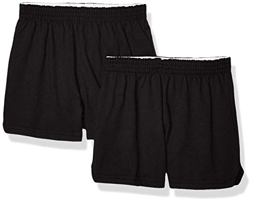 Short de course noir à double bandes latérales | FR