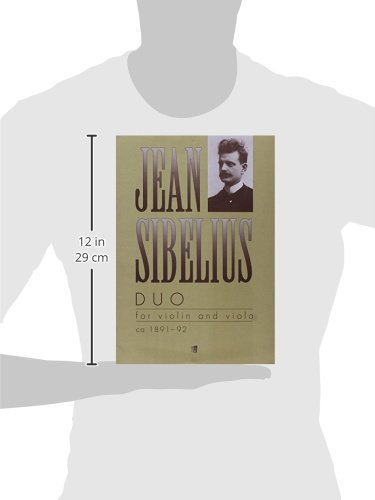 Duo for Violin and Viola 1891-92 - Édition de prestige pour musiciens