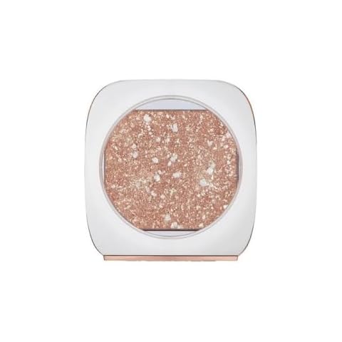 FLOWER Beauty By Drew Barrymore Prismatic Highlighter Makeup - Cream to Powder Hybrid Highlighter - Ultra-Silky Powder Pignments - Natural Glow + Gold Flakes - Vegan + Gluten-Free (Solstice) Cover